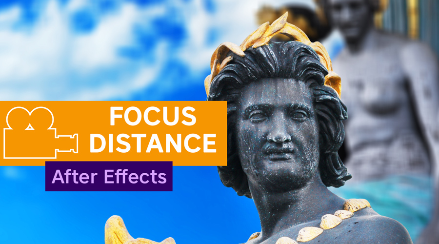After Effects, How to Set up Focus Distance in After Effects